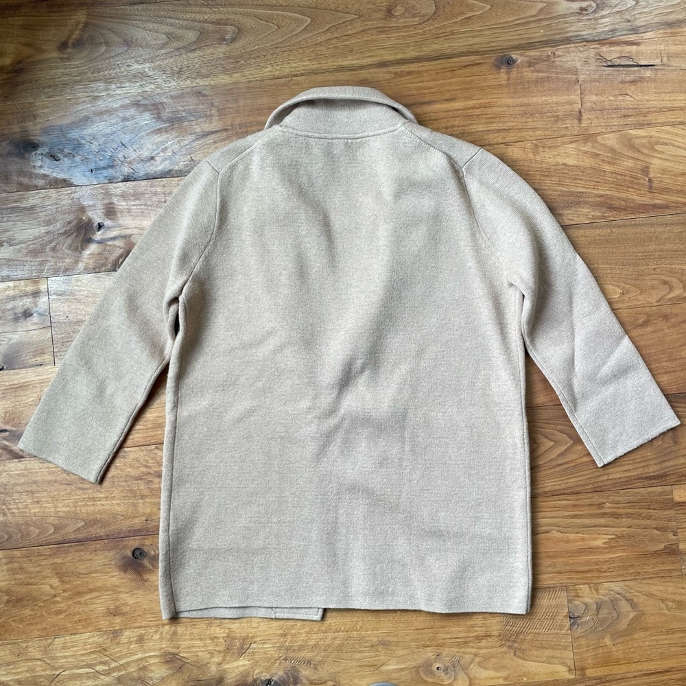 J. Crew Sophie Open Front Sweater Blazer In Camel… - image 6